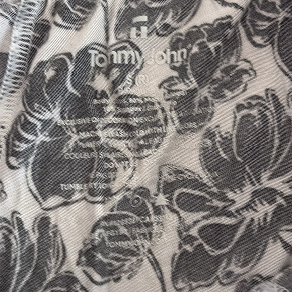 NWOT Tommy John 3 pc-Cream Sweatshirt(S) Black/White pants(S) Green pants(M) - Picture 4 of 12